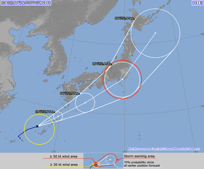 Typhoon for Tokyo
