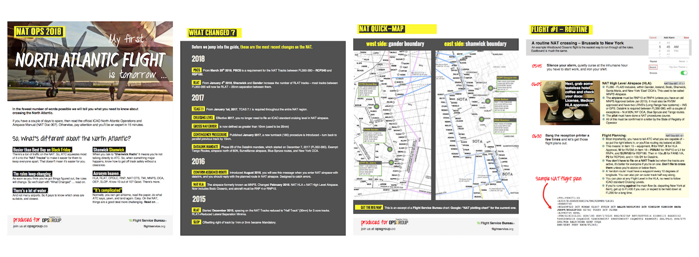 My first North Atlantic Flight is tomorrow – NAT Ops Guide (Updated ...