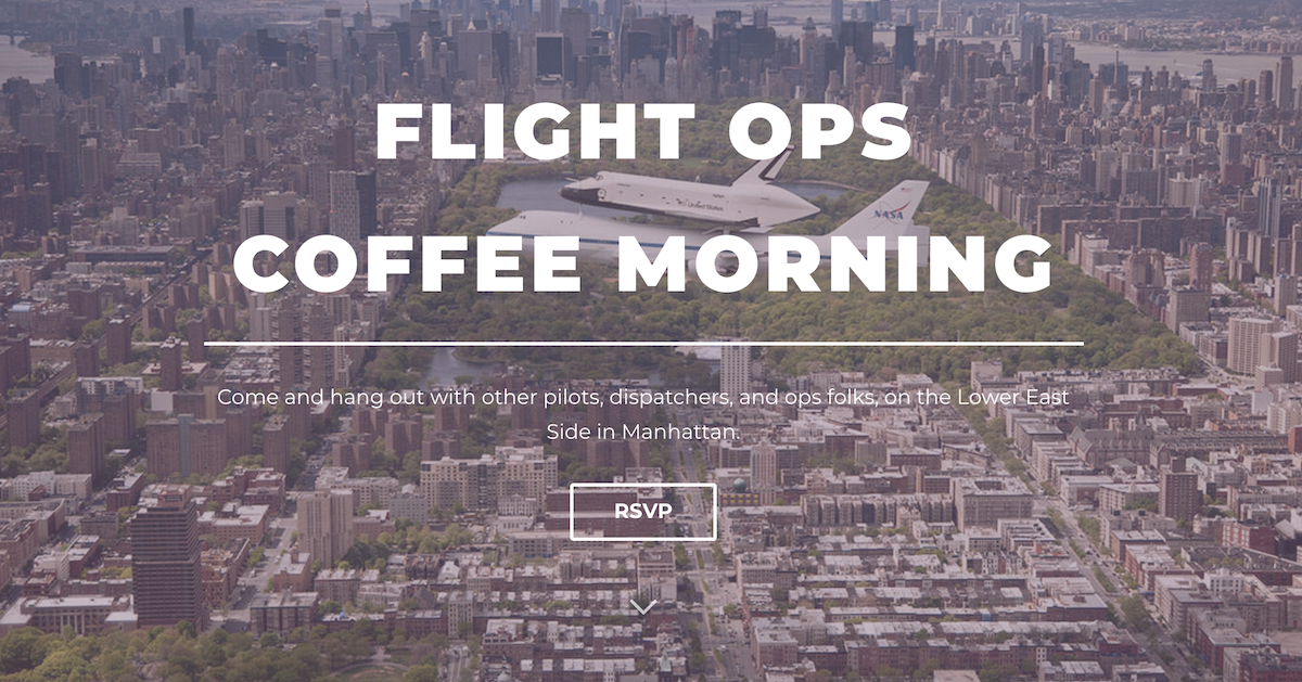 FOCM: Flight Operations Coffee Morning