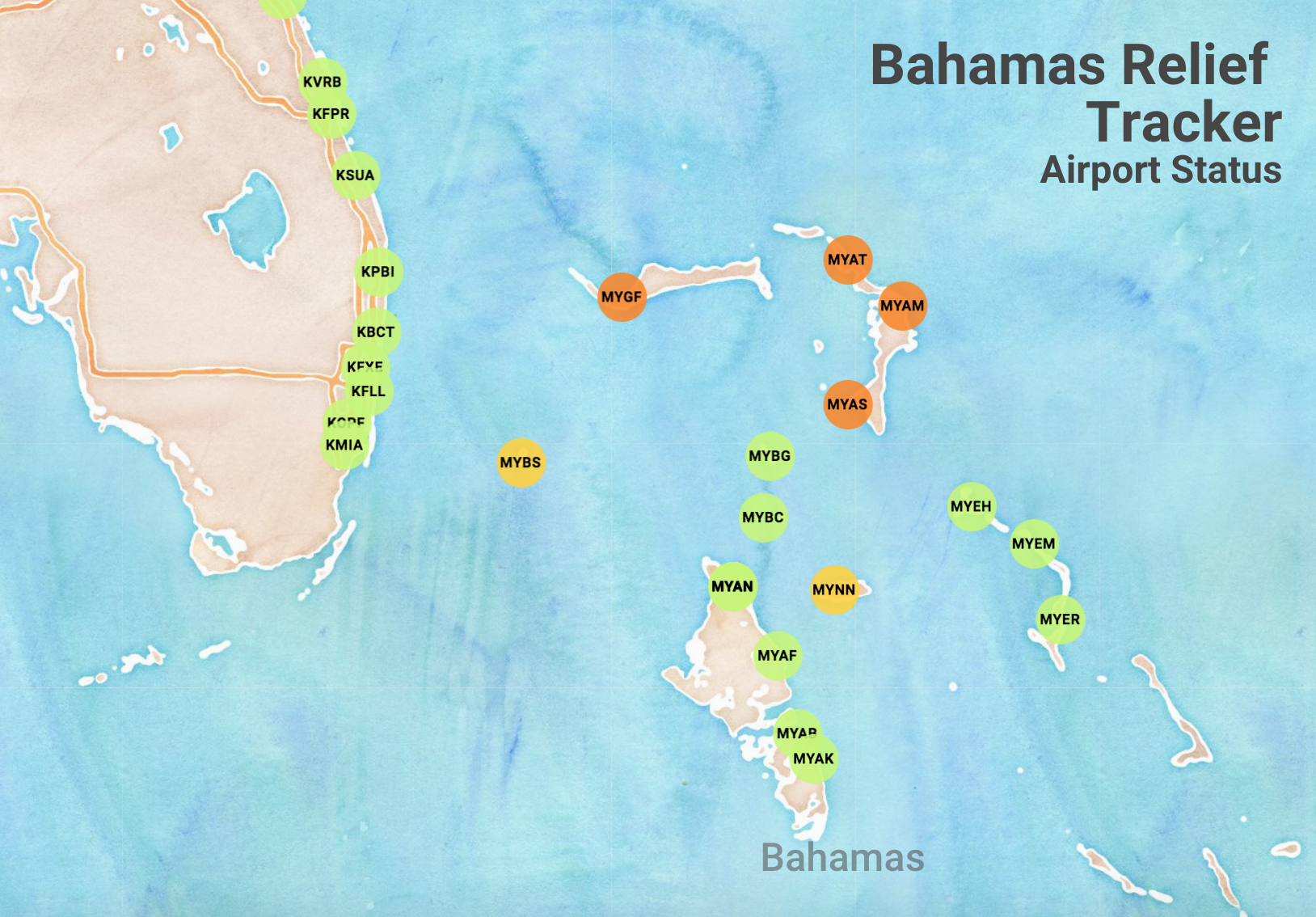 Map Bahamas Airport - Share Map