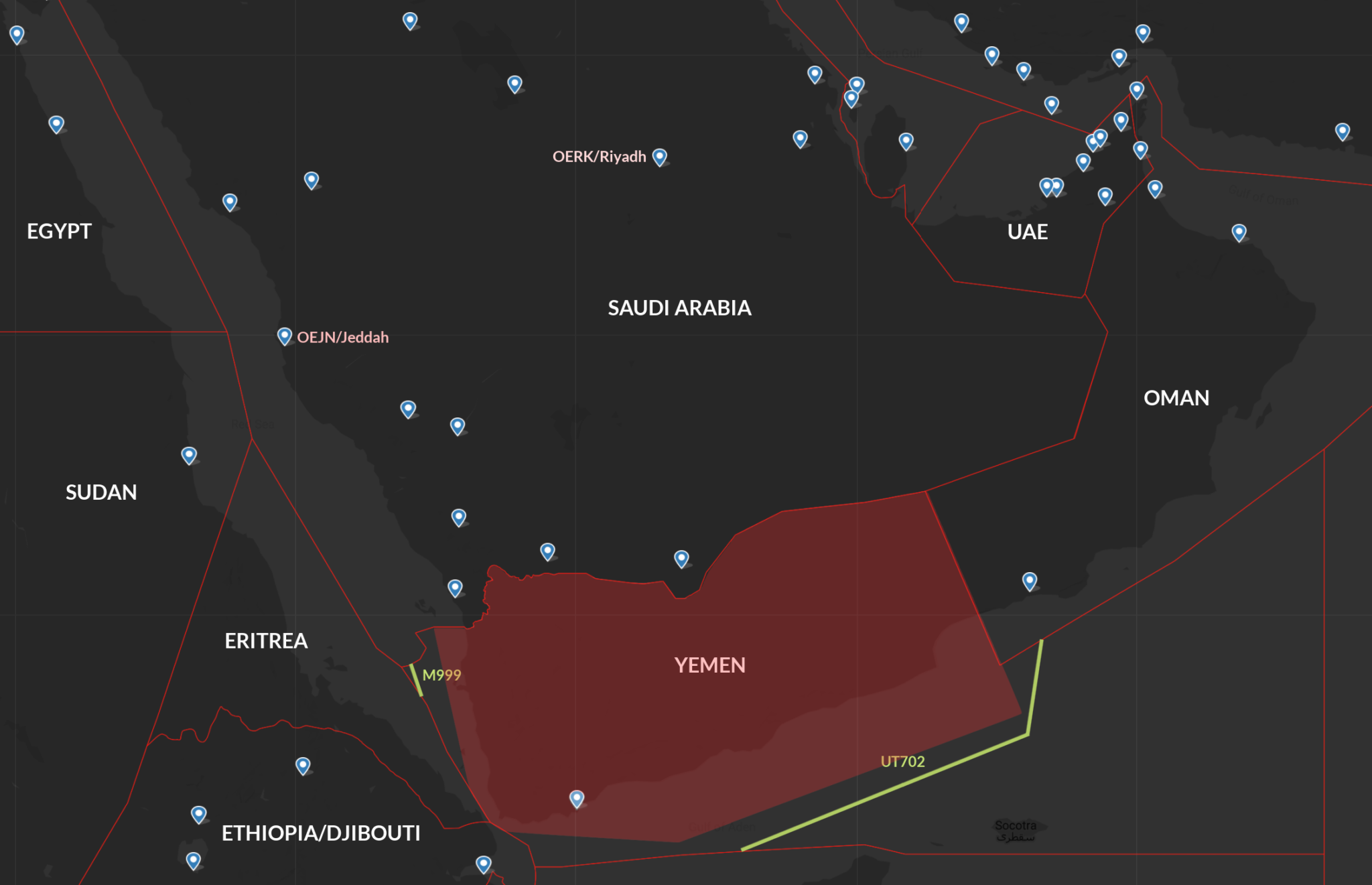 SaudiYemen Airspace Update International Ops 2020 OPSGROUP