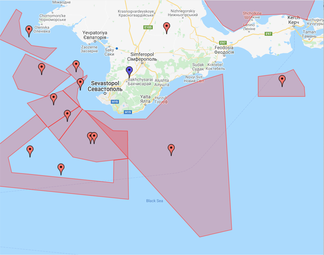 Russia restricts flights over Crimea and Black Sea International Ops