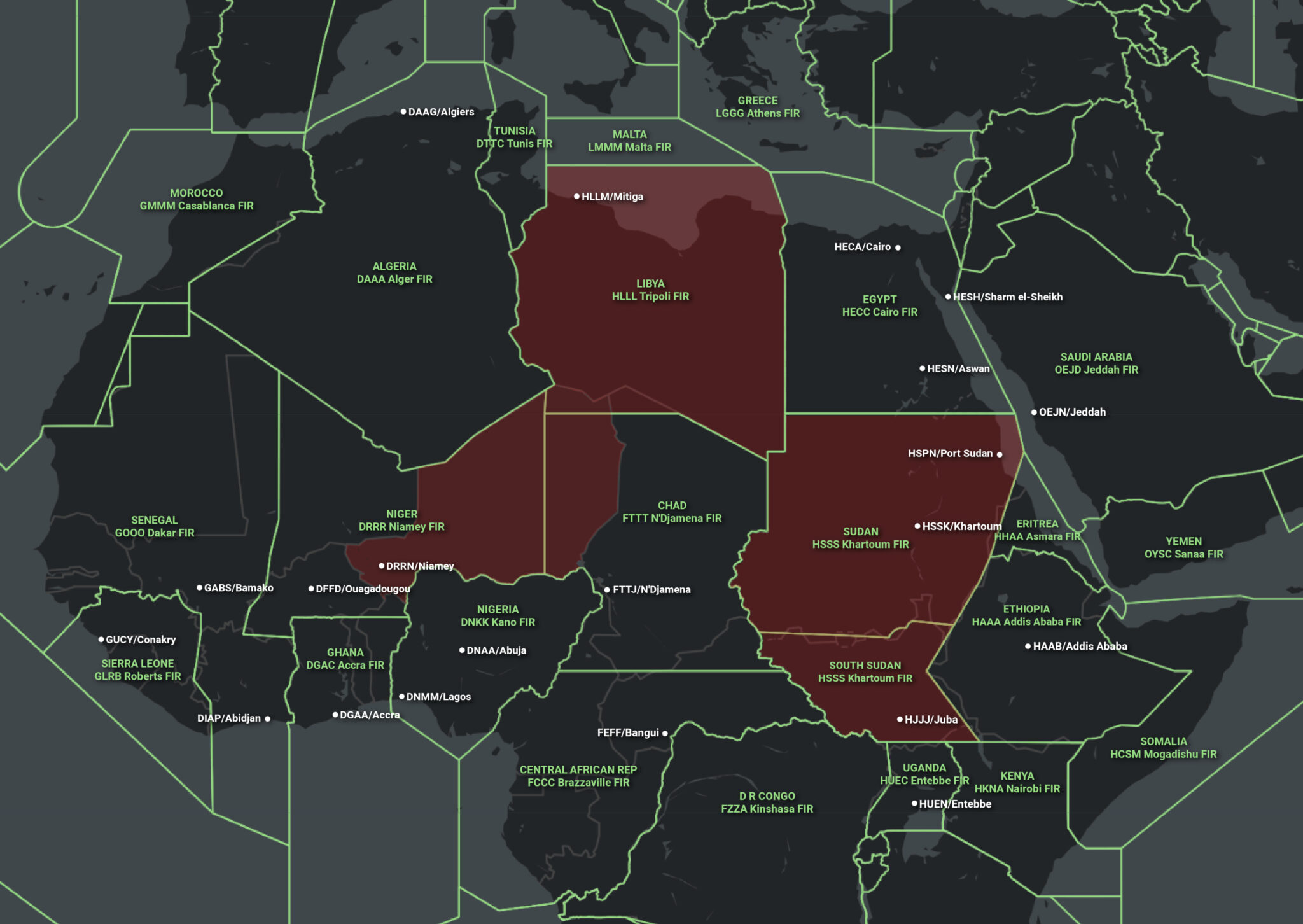 Niger Military Coup Airspace Reopens International Ops 2024 Opsgroup 9327