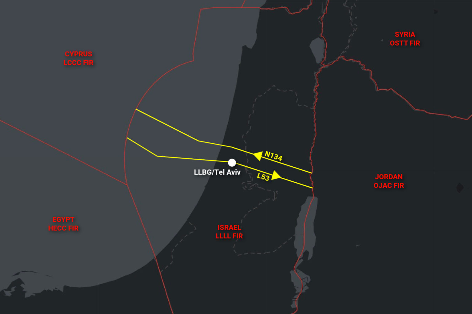 Notam Example 2025 Update: BizAv Ops to Israel – International Ops 2026 – OPSGROUP