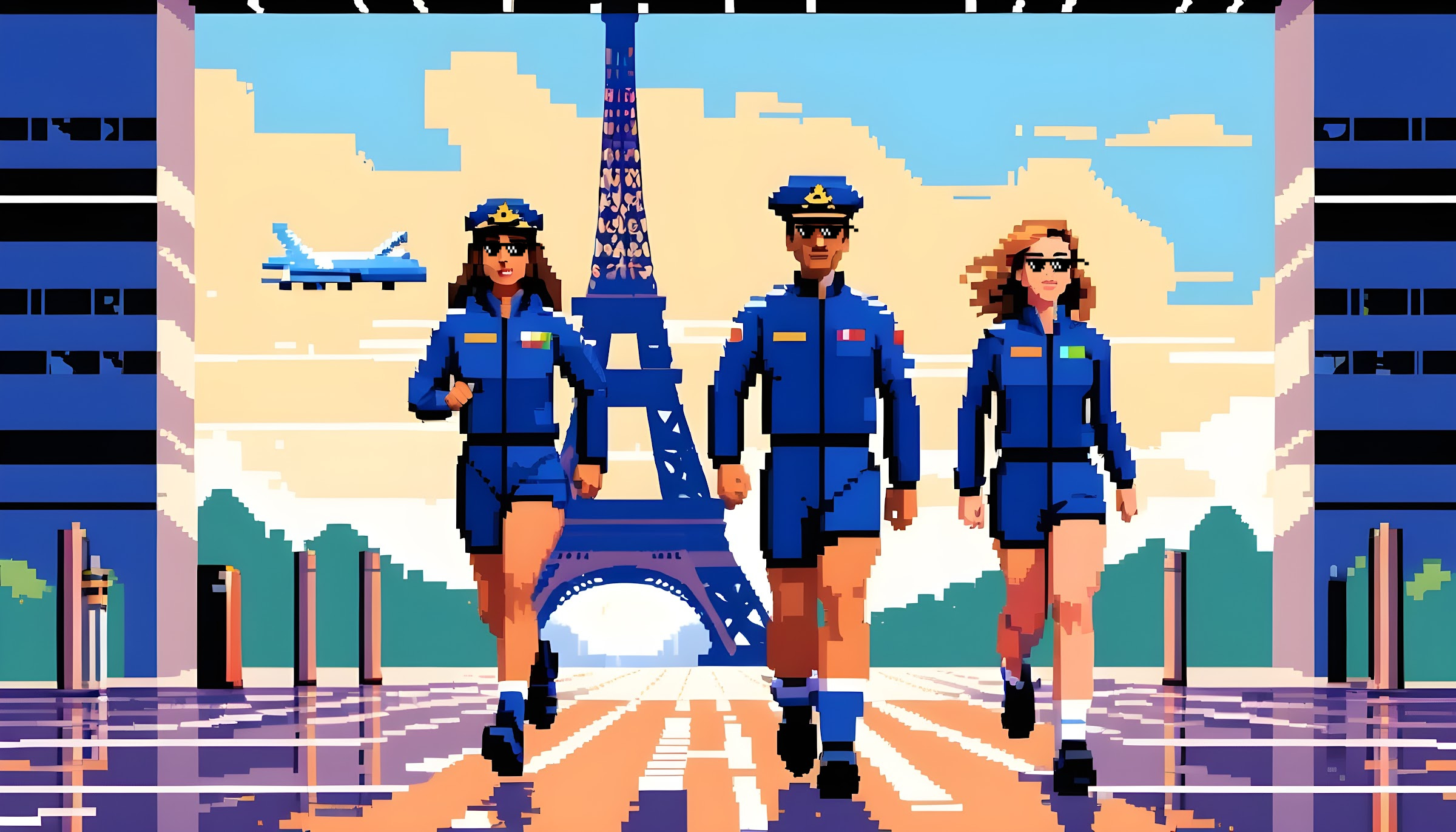 Ops to Paris for the Olympics