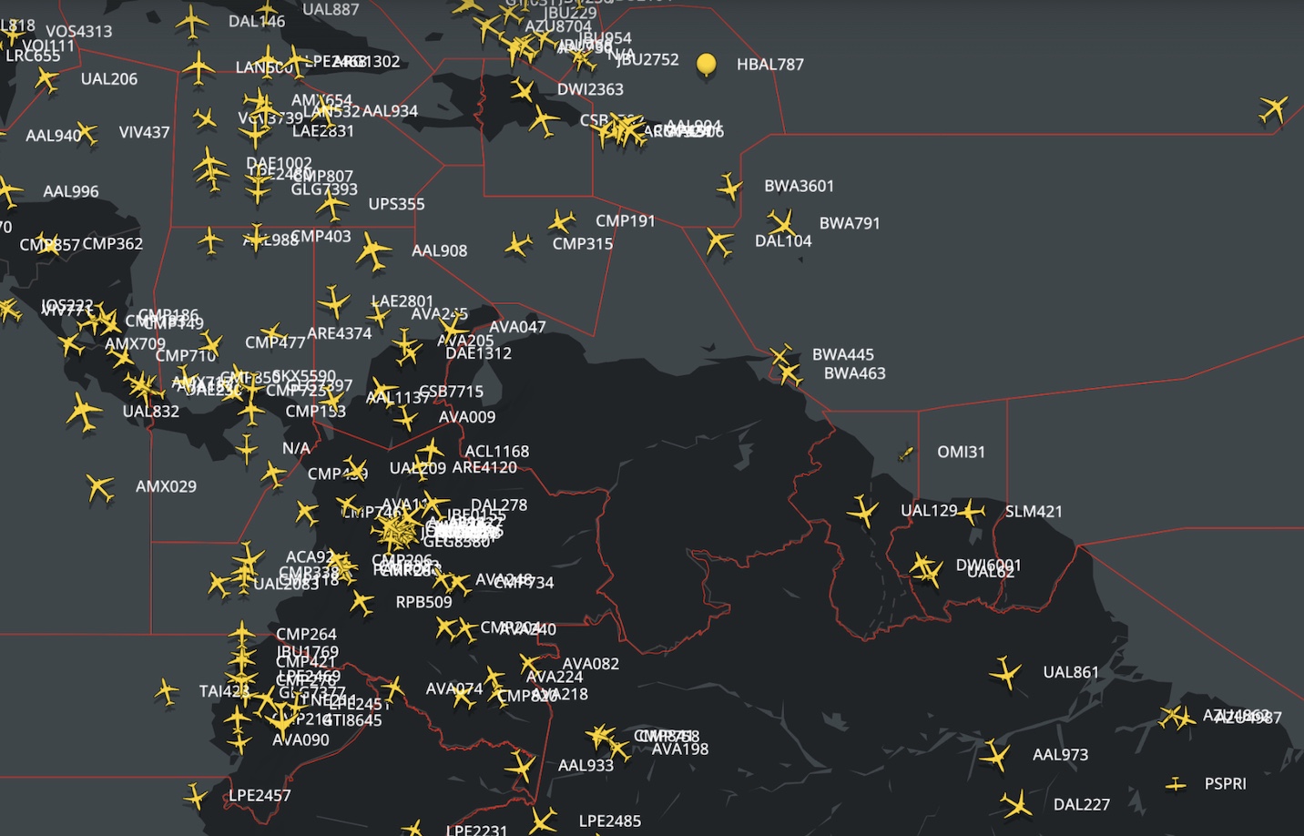 New FAA Airspace Warnings for Venezuela and Puerto Rico