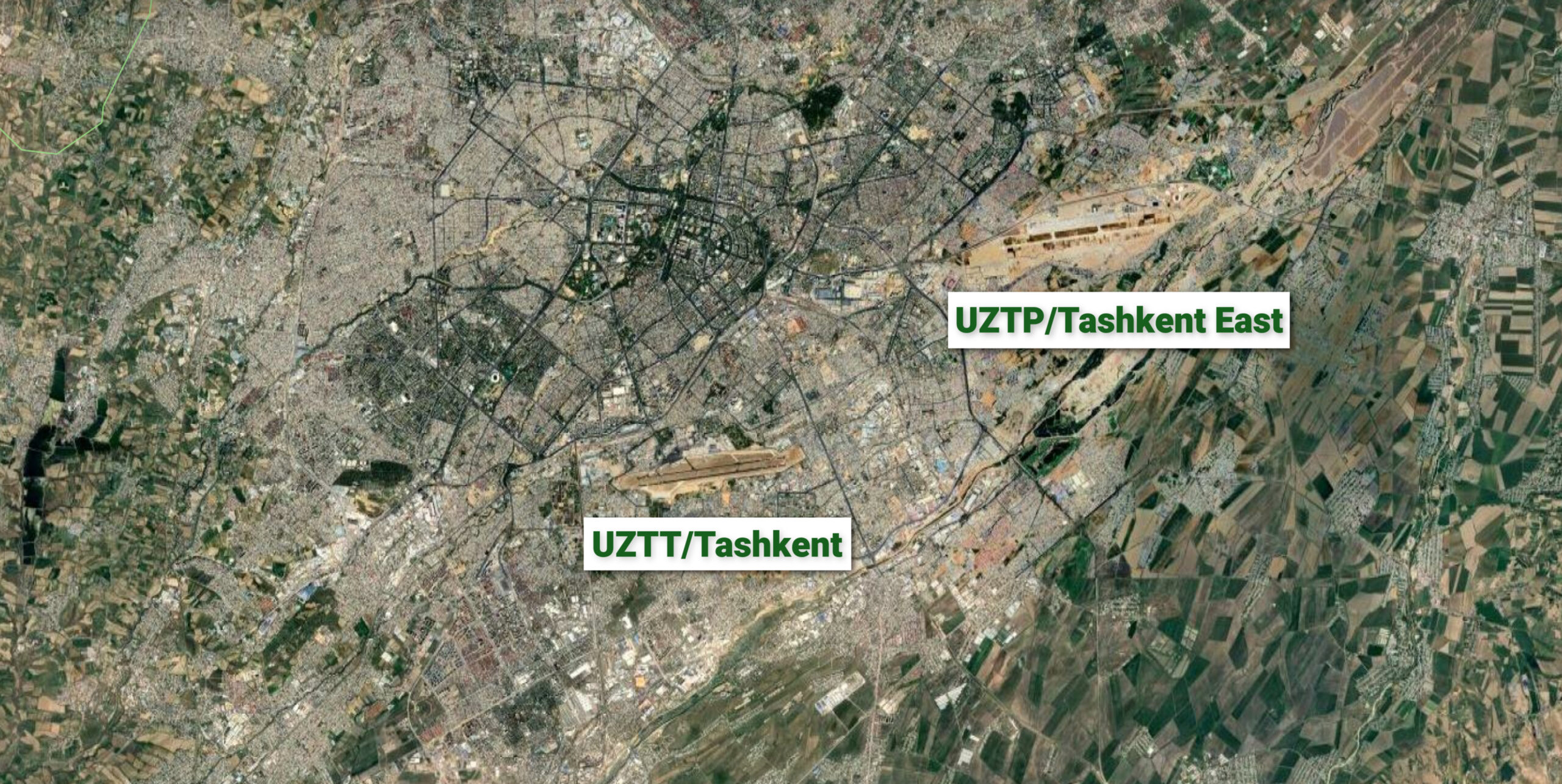 Flying BizAv to Tashkent? Use UZTP, not UZTT