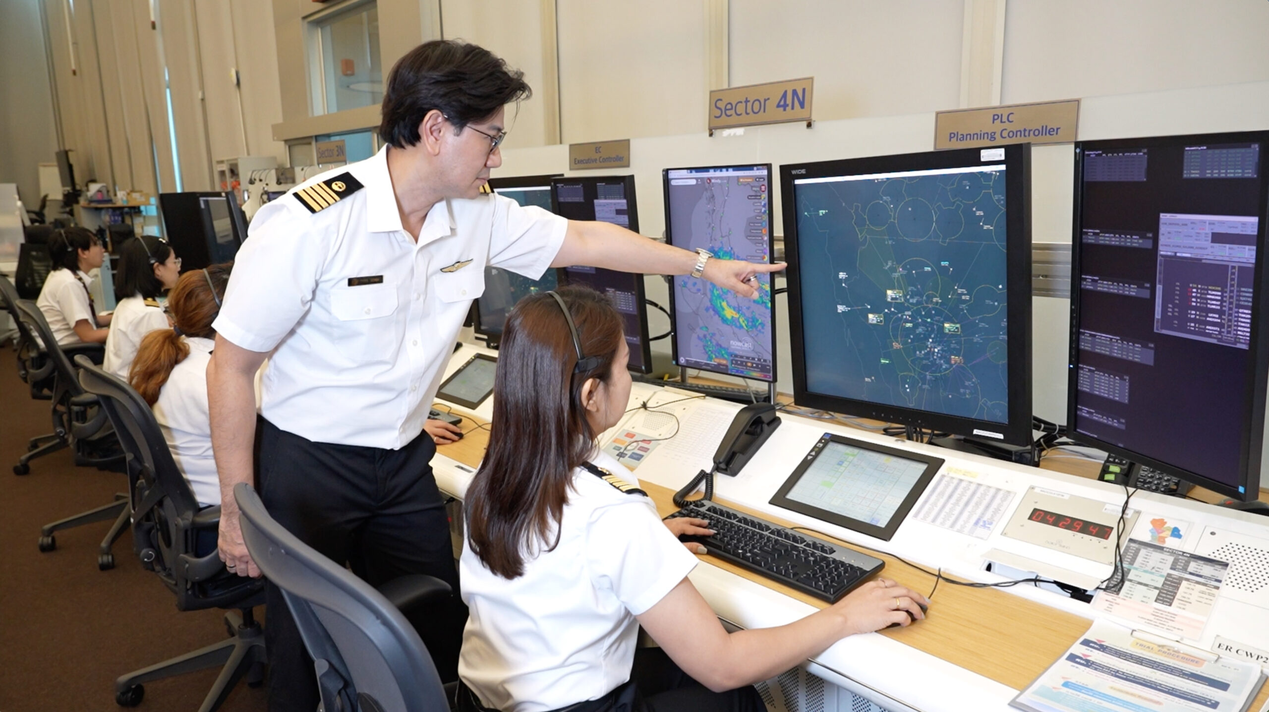 Thai ATC will point you in the right direction