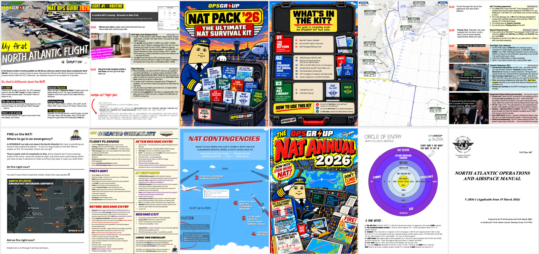 NAT Pack 2026: All the North Atlantic goodies